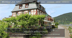 Desktop Screenshot of hotel-zum-anker.de